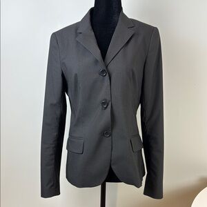 Theory Gray Classic Blazer with Tailored Fit